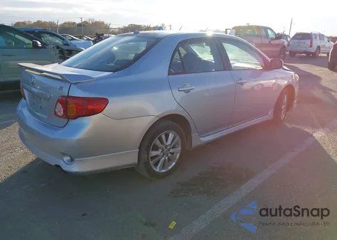 2009 Toyota Corolla S z USA, uszkodzony, nr VIN 1NXBU40E99Z005635